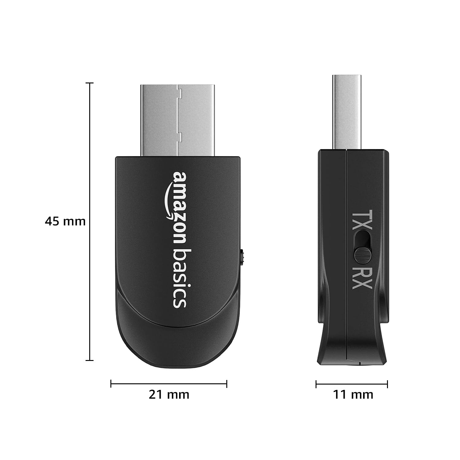 Amazon Basics 2 in 1 Bluetooth 5.0 Transmitter Receiver
